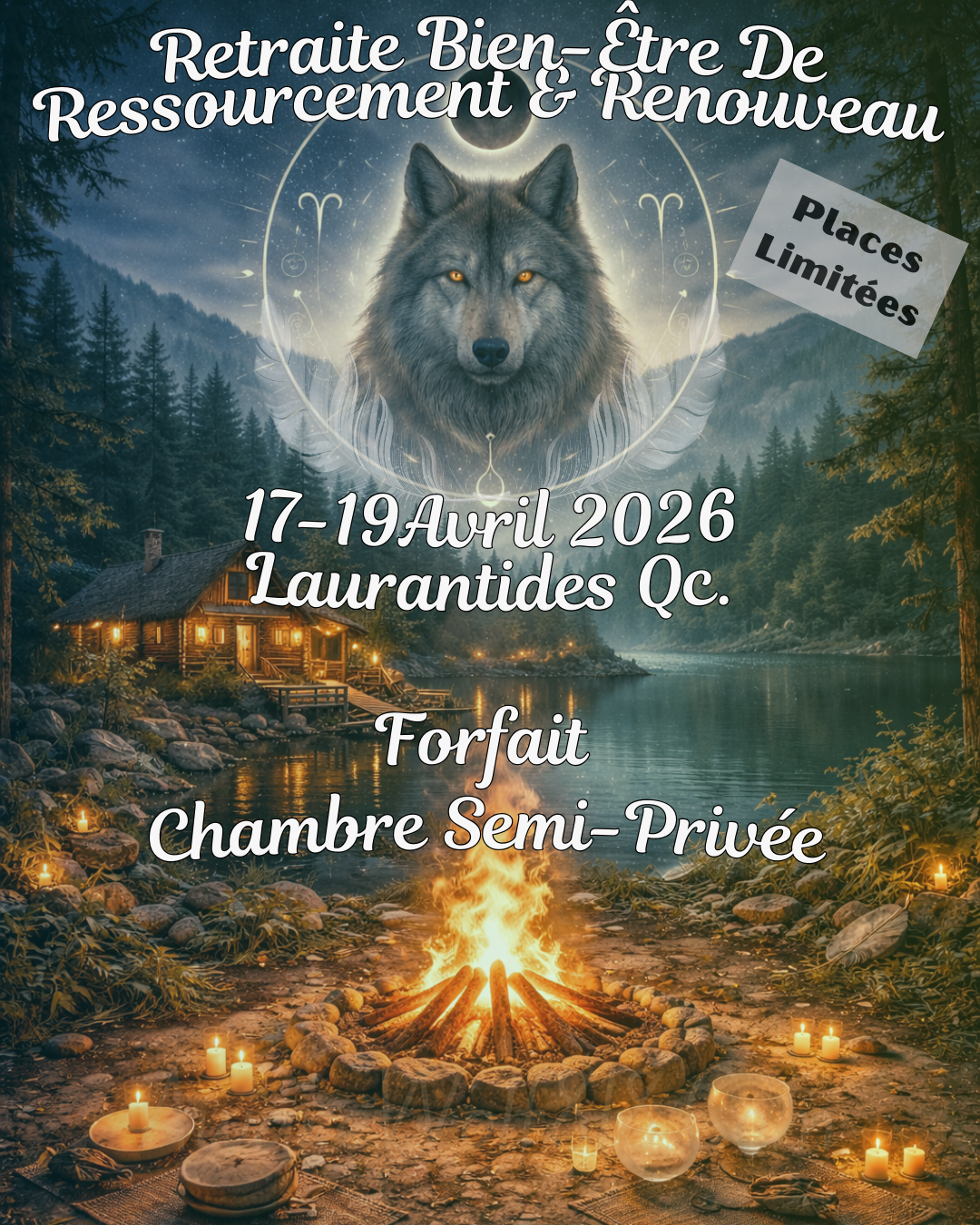 Week-end holistique - Semi-privé